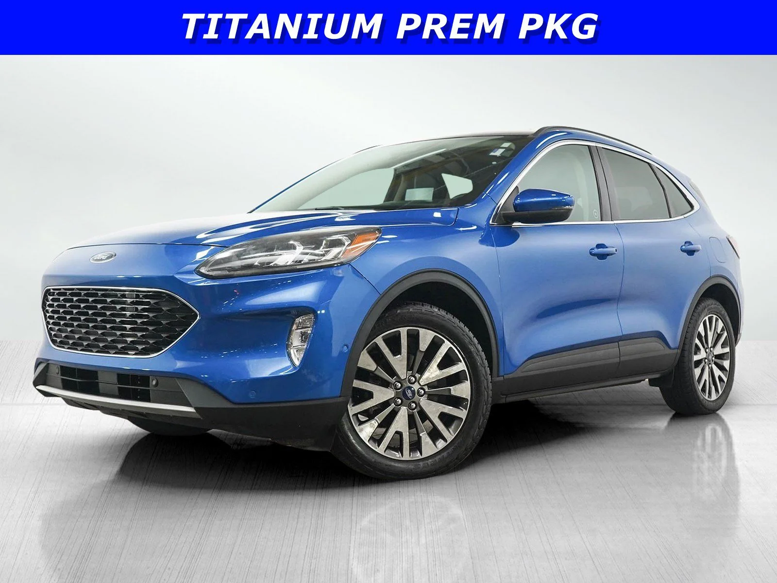 Used 2020 Blue Ford Titanium image 1