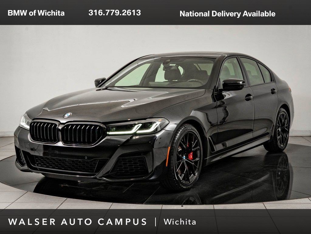 Used 2023 Black Sapphire Metallic BMW 540i xDrive image 1