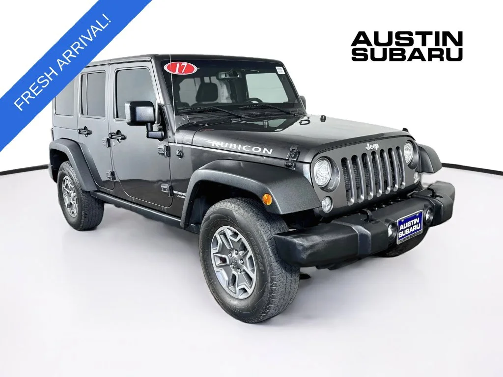 Used 2017 Gray Jeep Unlimited Rubicon image 1