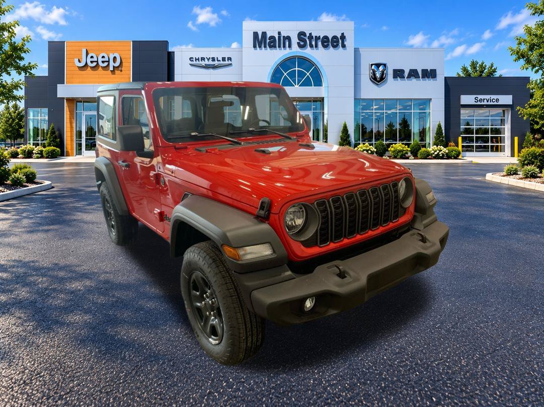New 2026 Firecracker Red Clear-Coat Exterior Paint Jeep Sport image 8