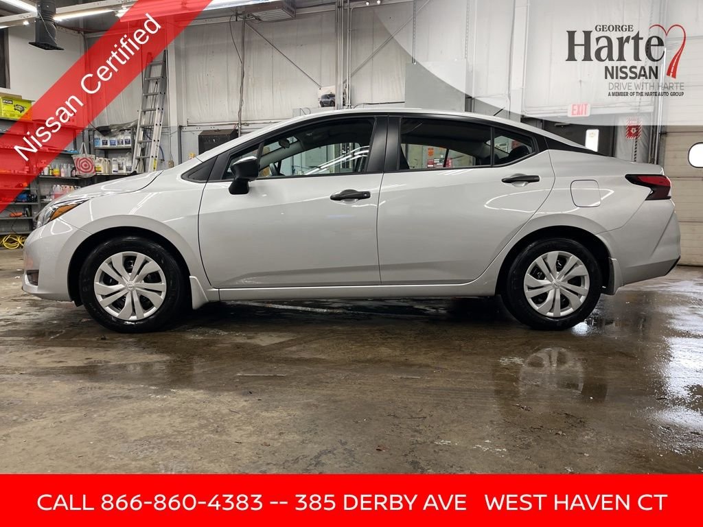 Certified 2025 Nissan Versa Sedan S with VIN 3N1CN8DV5SL811658 for sale in West Haven, CT