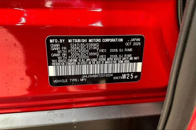 New 2026 Red Mitsubishi SE 1.5T 2WD image 8