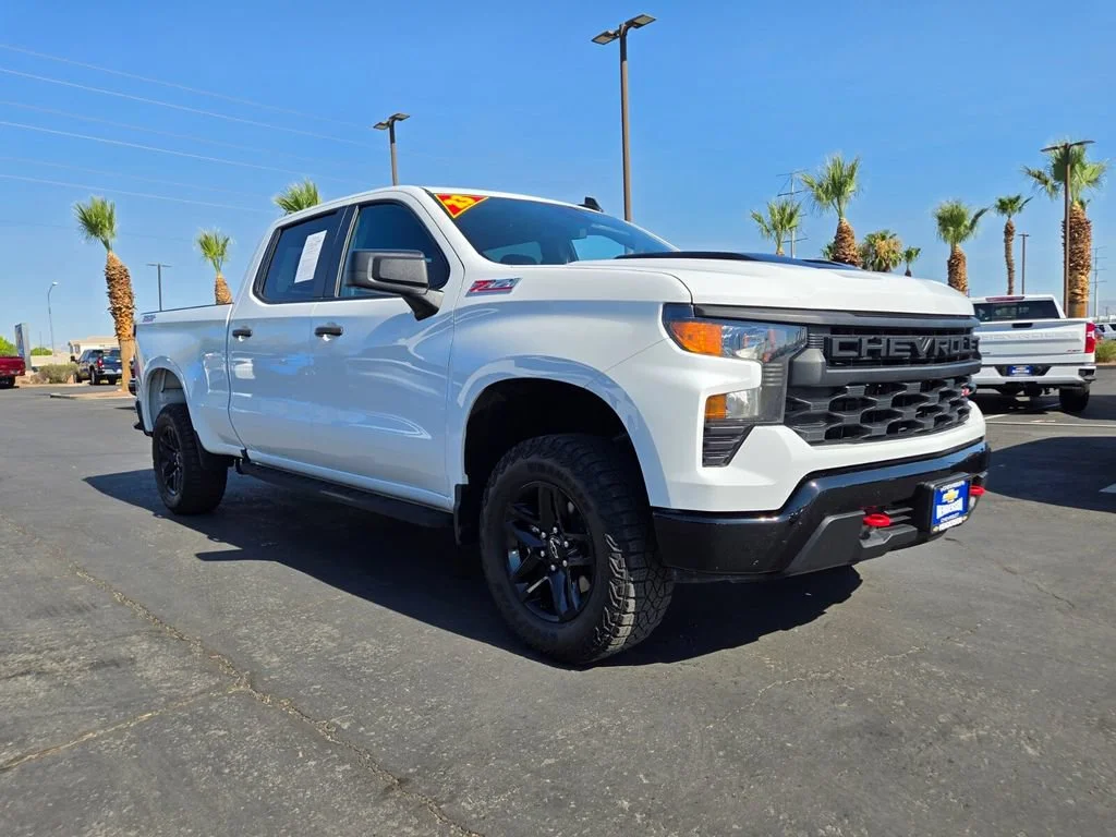 Used 2023 Summit White Chevrolet Custom Trail Boss image 1