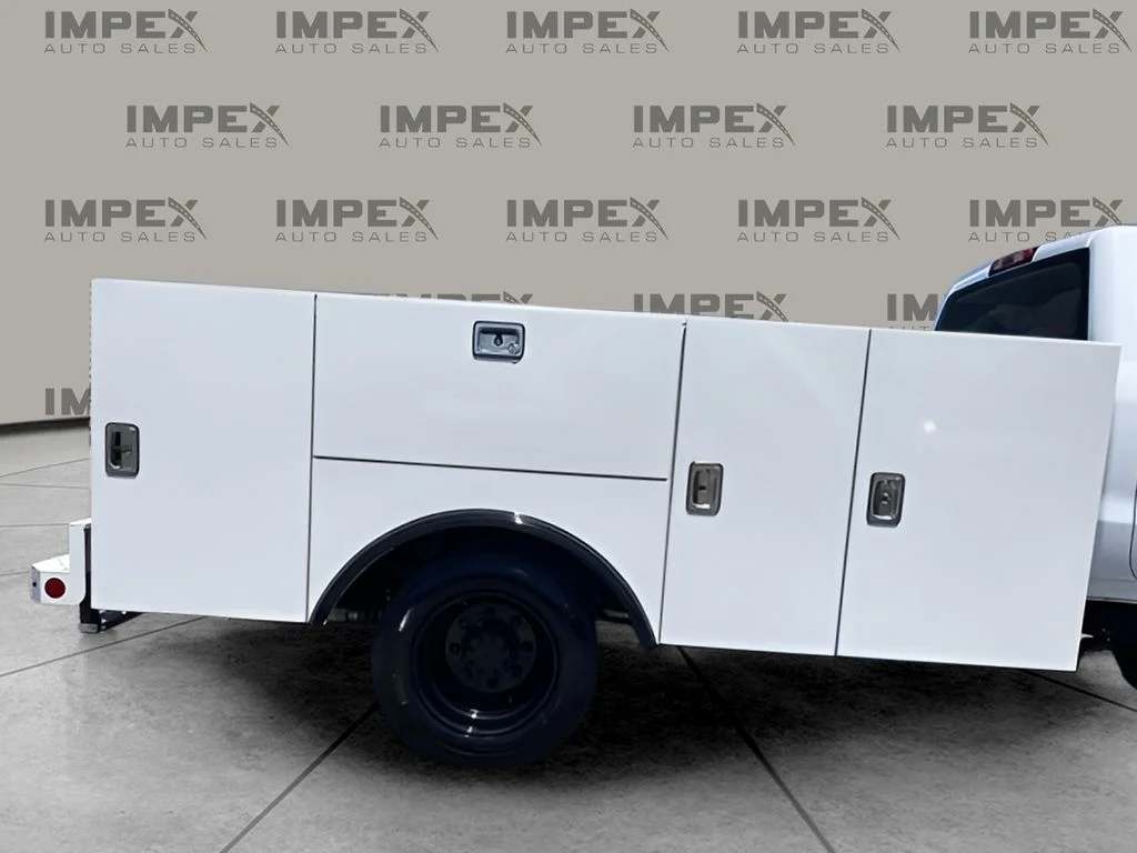 Used 2024 White Chevrolet Utility Body 12 Foot STHAL image 6