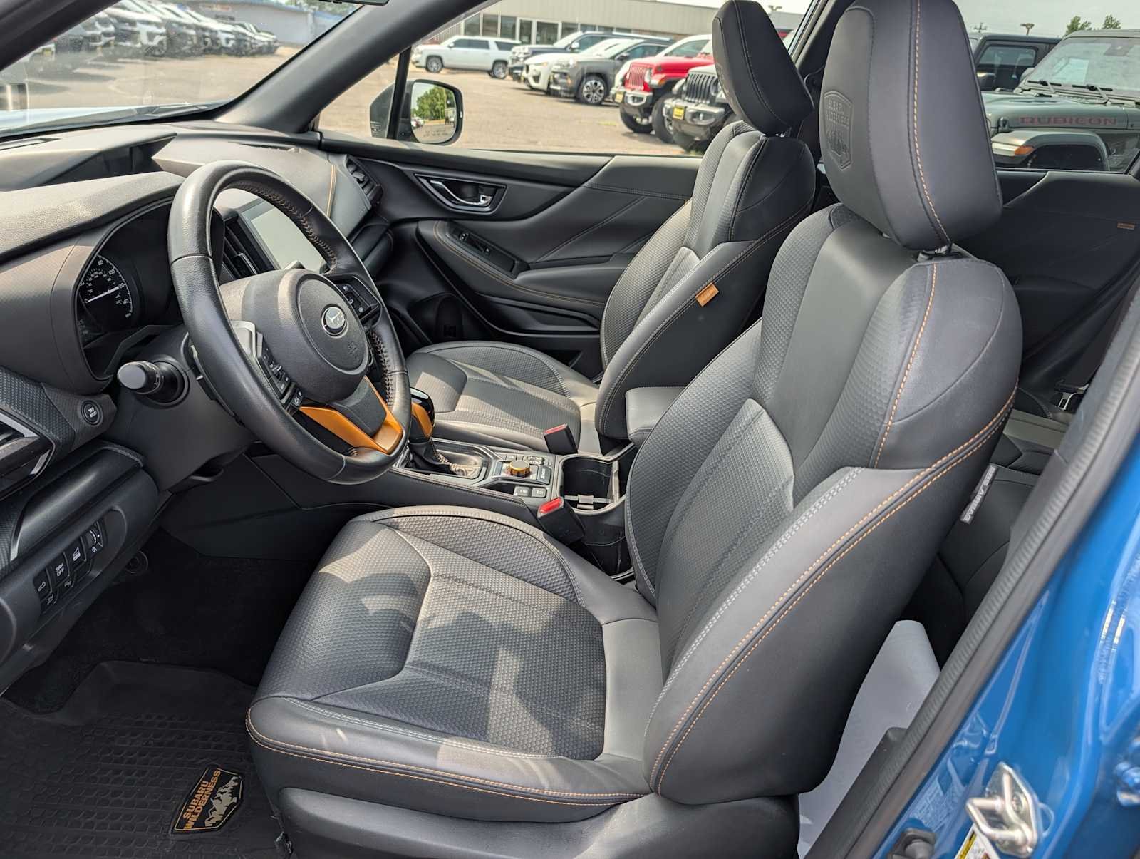Used 2022 Geyser Blue Subaru Wilderness image 9