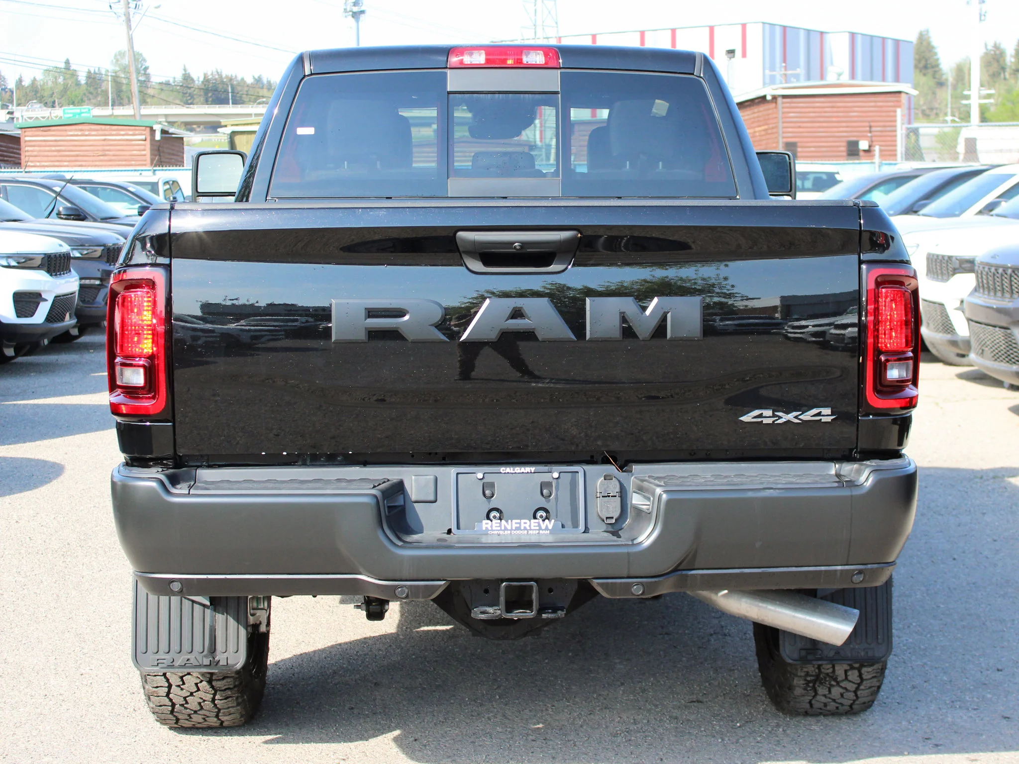 New 2026 Black RAM Tradesman*, 35 Inch Tires, Mayhem Vector Wheels image 4
