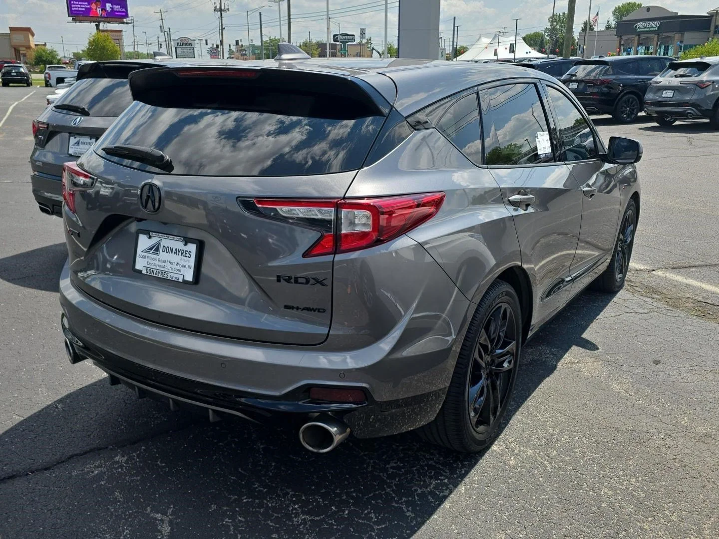 Certified Used 2023 Liquid Carbon Metallic Acura SH-AWD A-SPEC image 43