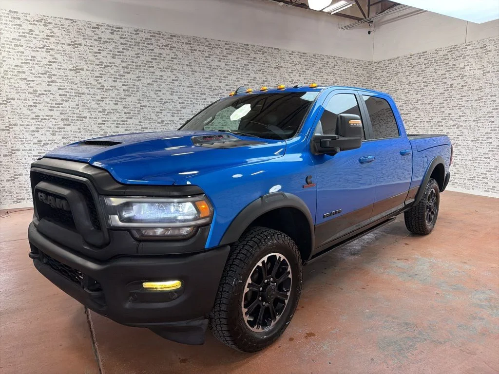 Used 2023 Hydro Blue Pearlcoat Ram Rebel image 3