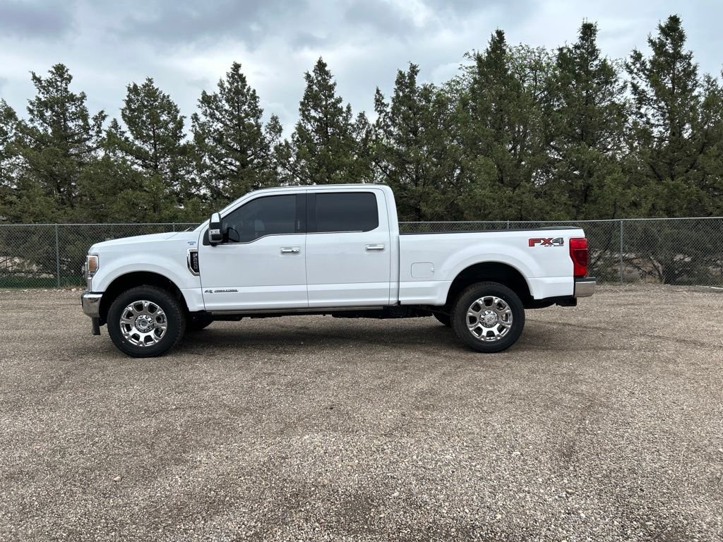 Used 2022 Oxford White Ford King Ranch image 3
