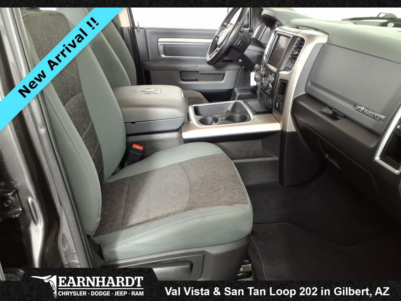 Certified Used 2018 Granite Crystal Metallic Clearcoat Ram Big Horn image 8
