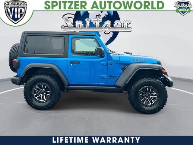 New 2026 Hydro Blue Pearl-Coat Exterior Paint Jeep Willys image 10