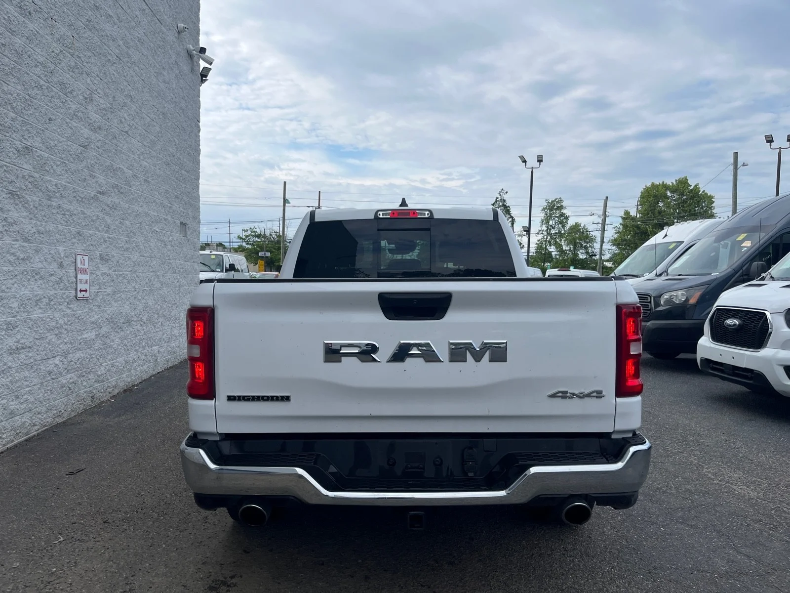Used 2025 Bright White Clearcoat Ram Big Horn 4x4 image 6