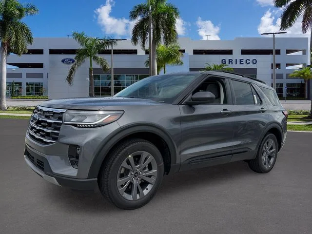 New 2026 Carbonized Gray Metallic Ford Active image 3