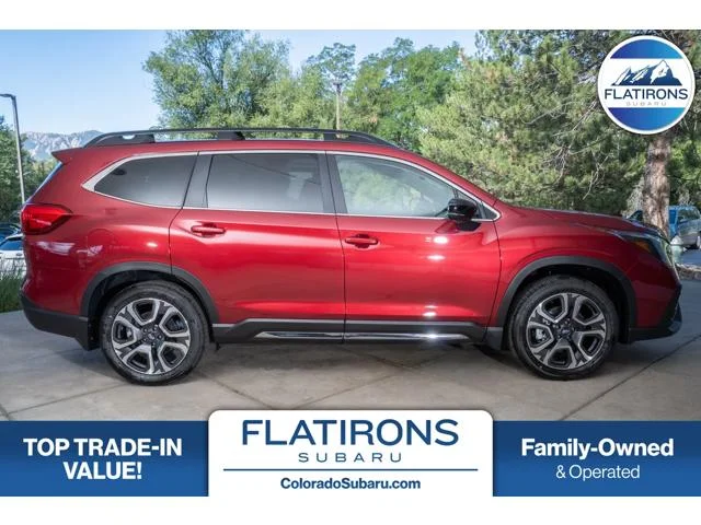 New 2026 CRIMSON RED PEARL Subaru Limited 7-Passenger image 1