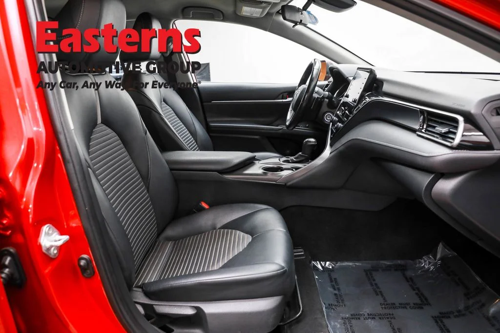 Used 2021 Red Toyota SE image 22