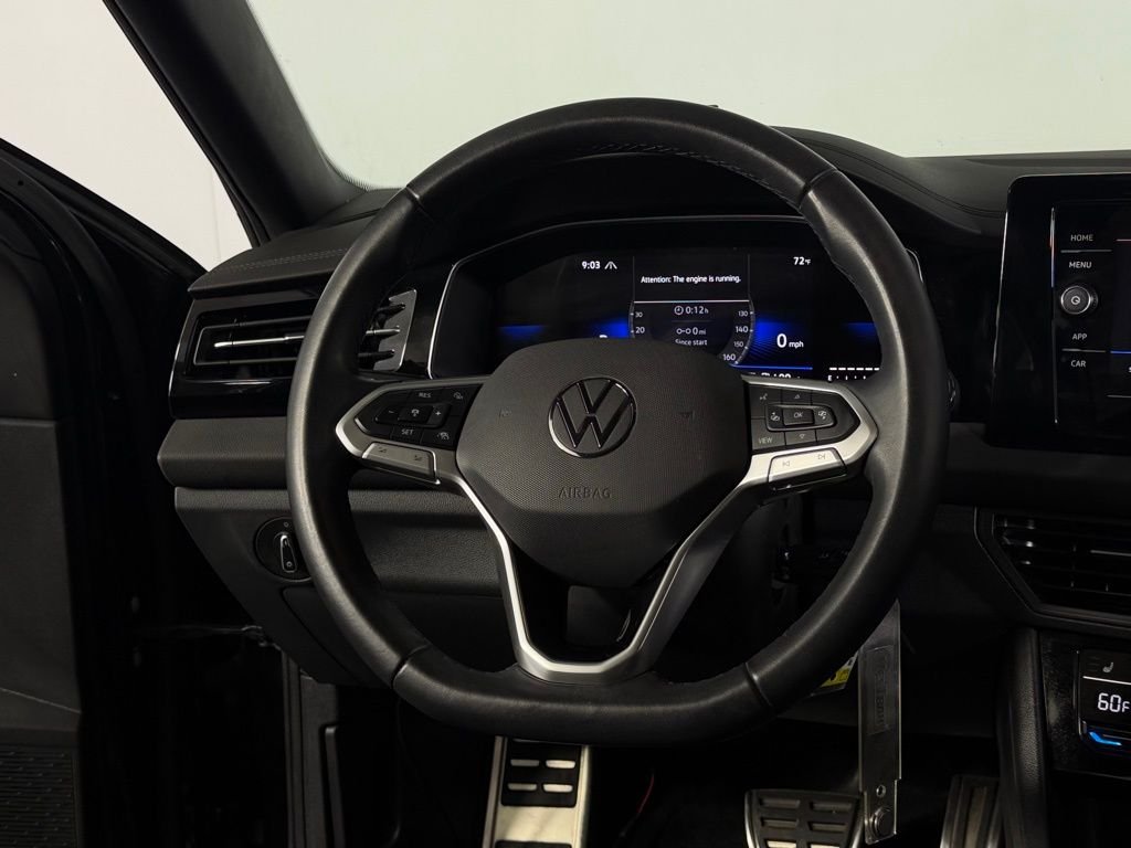 Used 2025 Deep Black Pearl Volkswagen 1.5T Sport image 14