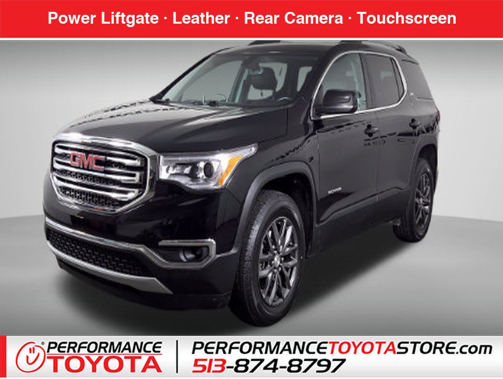 Used 2019 Ebony Twilight Metallic GMC SLT image 1