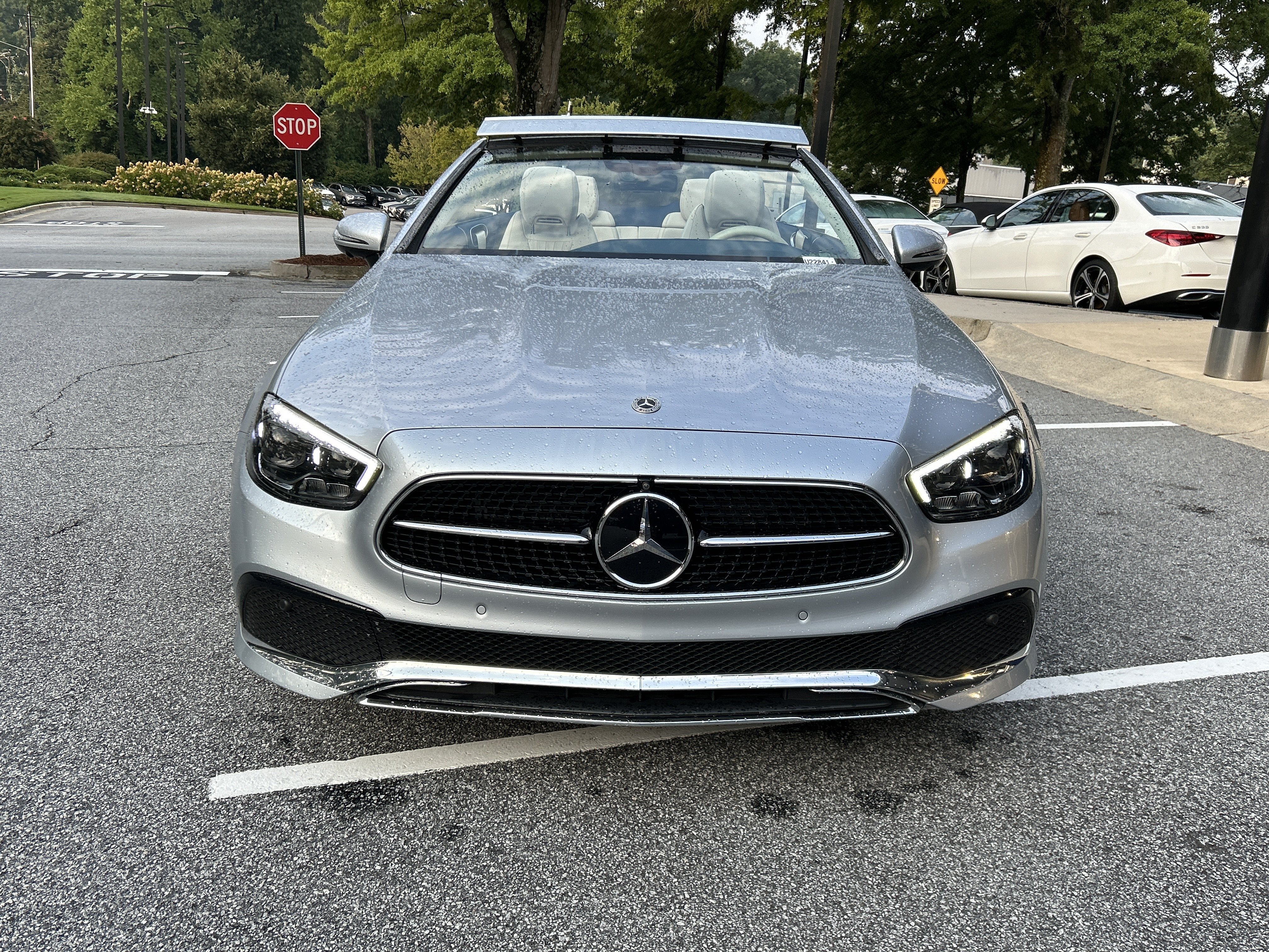 Certified Used 2023 Cirrus Silver Metallic Mercedes-Benz E 450 Cabriolet image 5