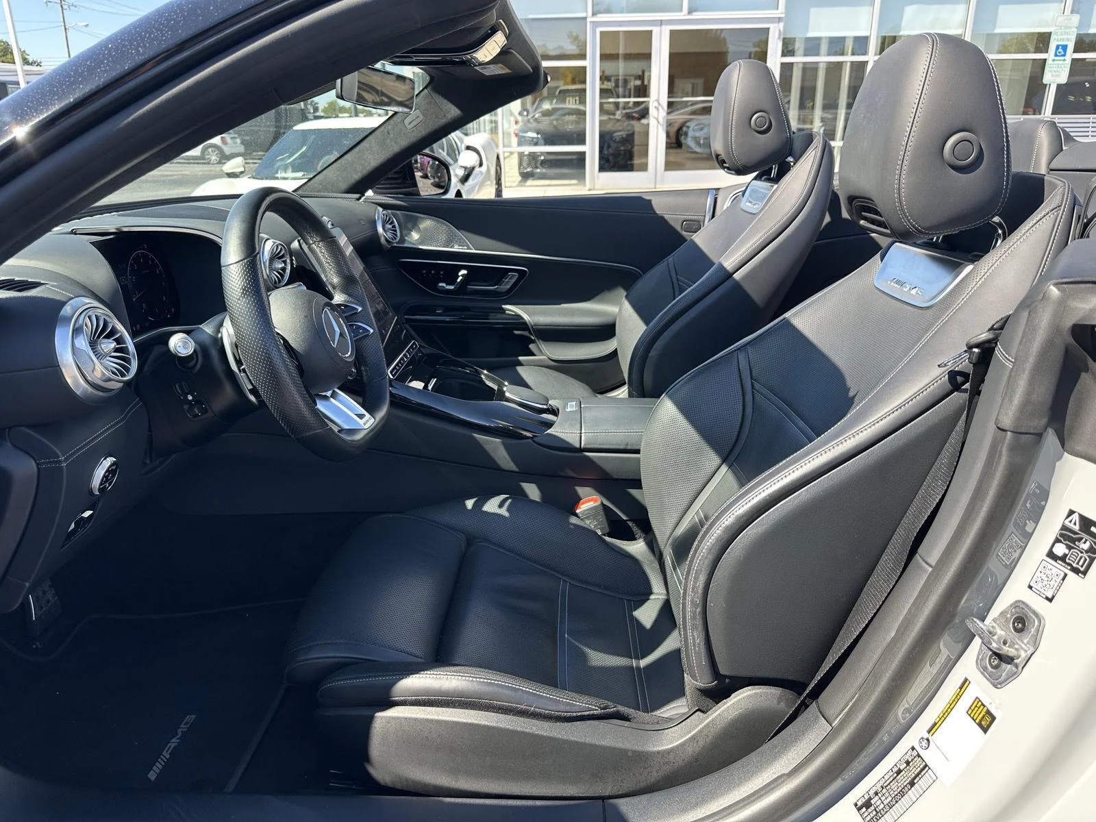 Used 2022 MANUFAKTUR Alpine Grey Mercedes-Benz AMG® SL 55 image 13