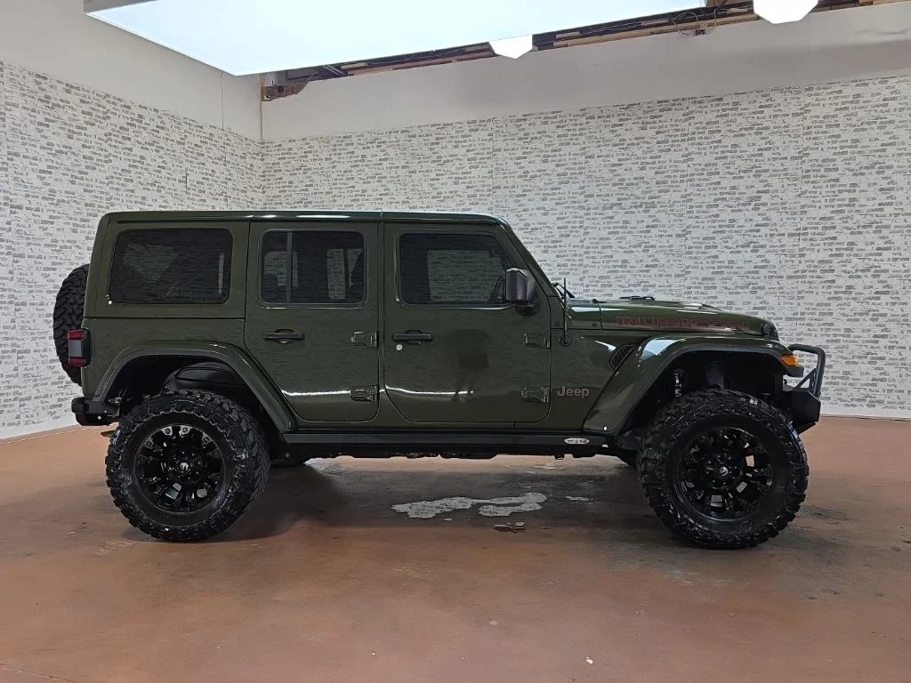 Used 2020 Sarge Green Clearcoat Jeep Unlimited Rubicon image 6
