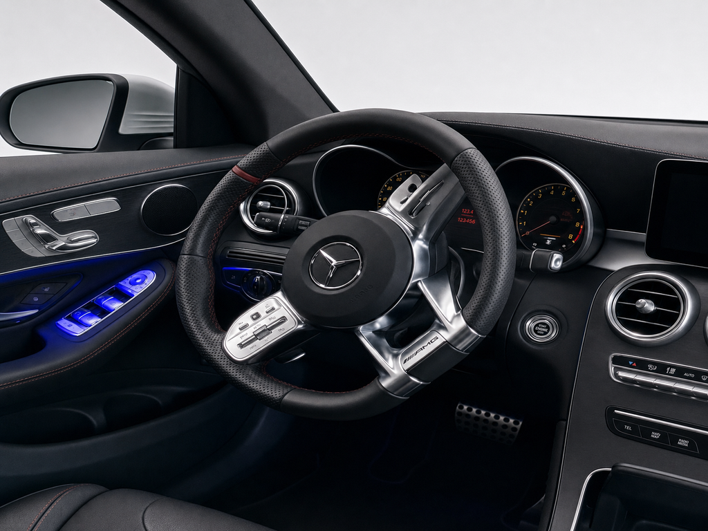Certified Used 2022 Polar White Mercedes-Benz GLC 43 AMG® image 71