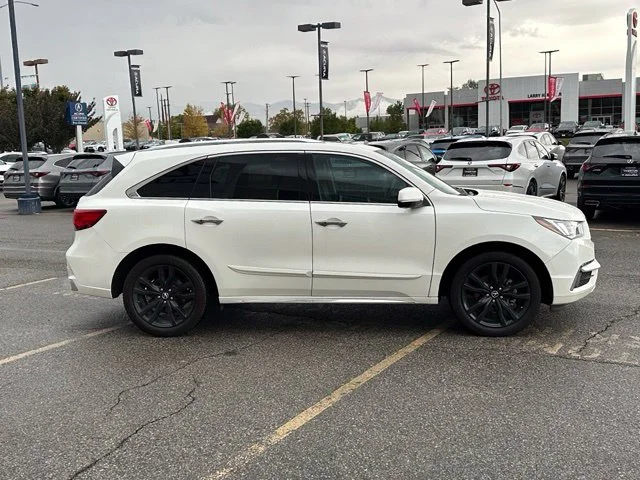 Certified Used 2019 White Diamond Pearl Acura 3.5L Advance Package image 4