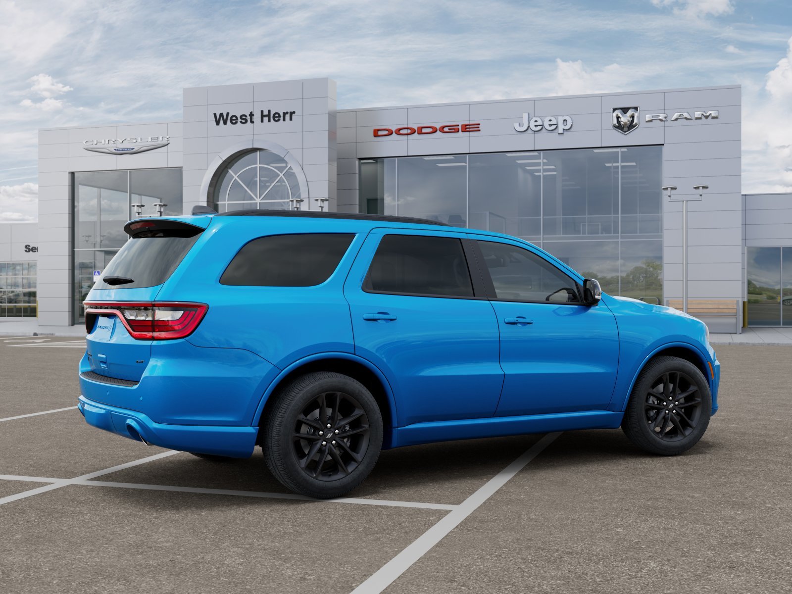 New 2026 B5 Blue Exterior Paint Dodge DURANGO GT PLUS AWD image 30