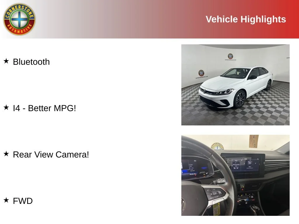 Used 2025 Volkswagen Jetta Sport with VIN 3VWBX7BU8SM029384 for sale in Elk River, Minnesota
