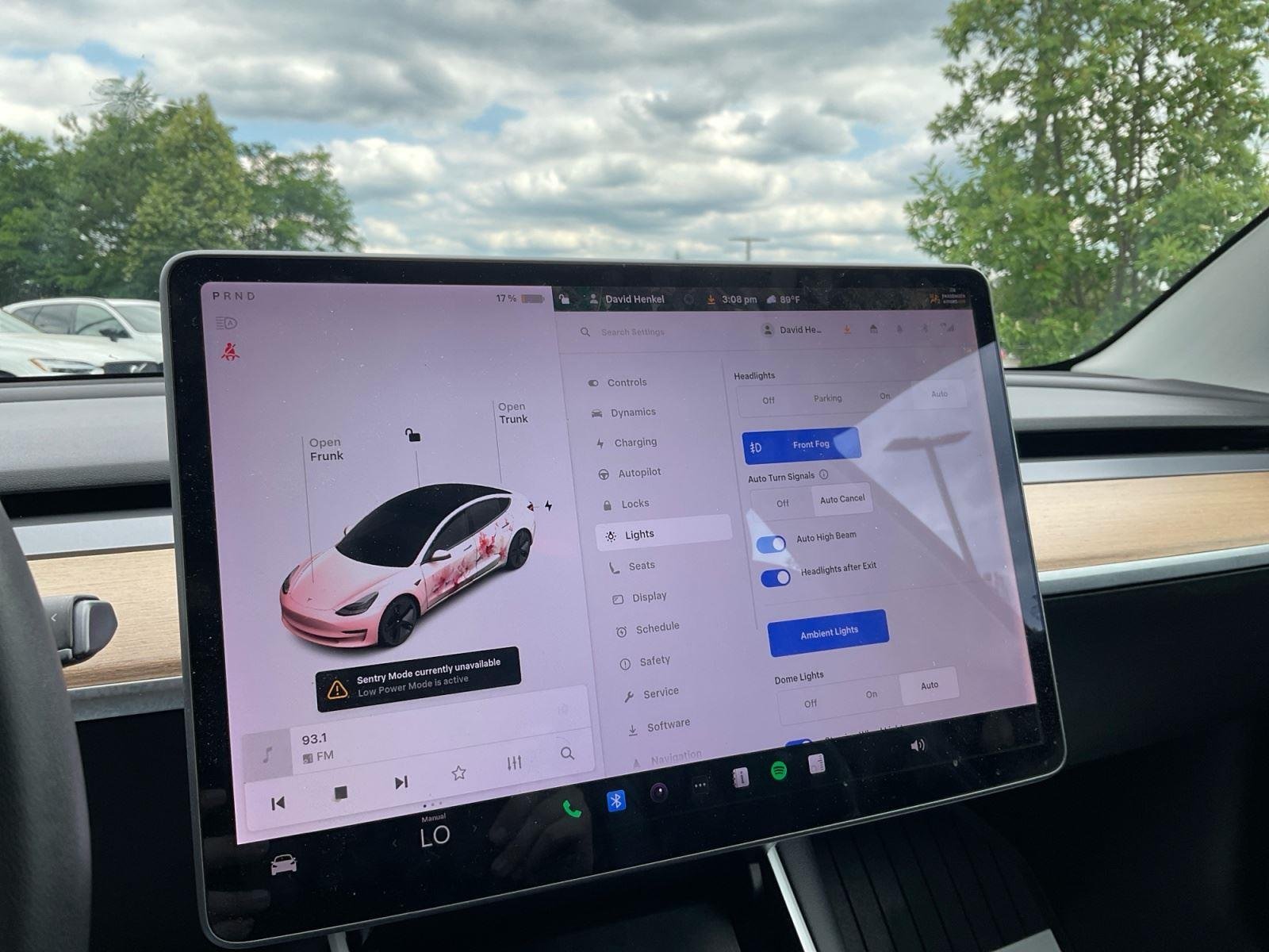 Used 2019 Pearl White Multi-Coat Tesla Long Range image 21