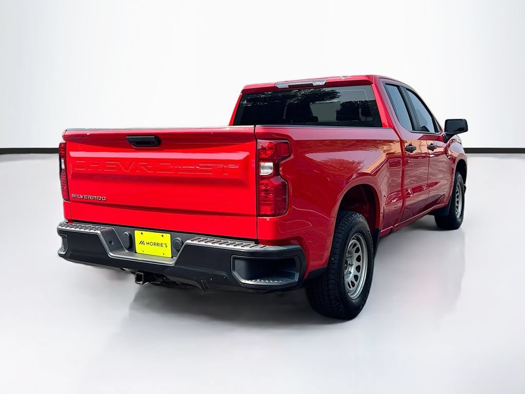 Used 2020 RED HOT Chevrolet Work Truck image 5