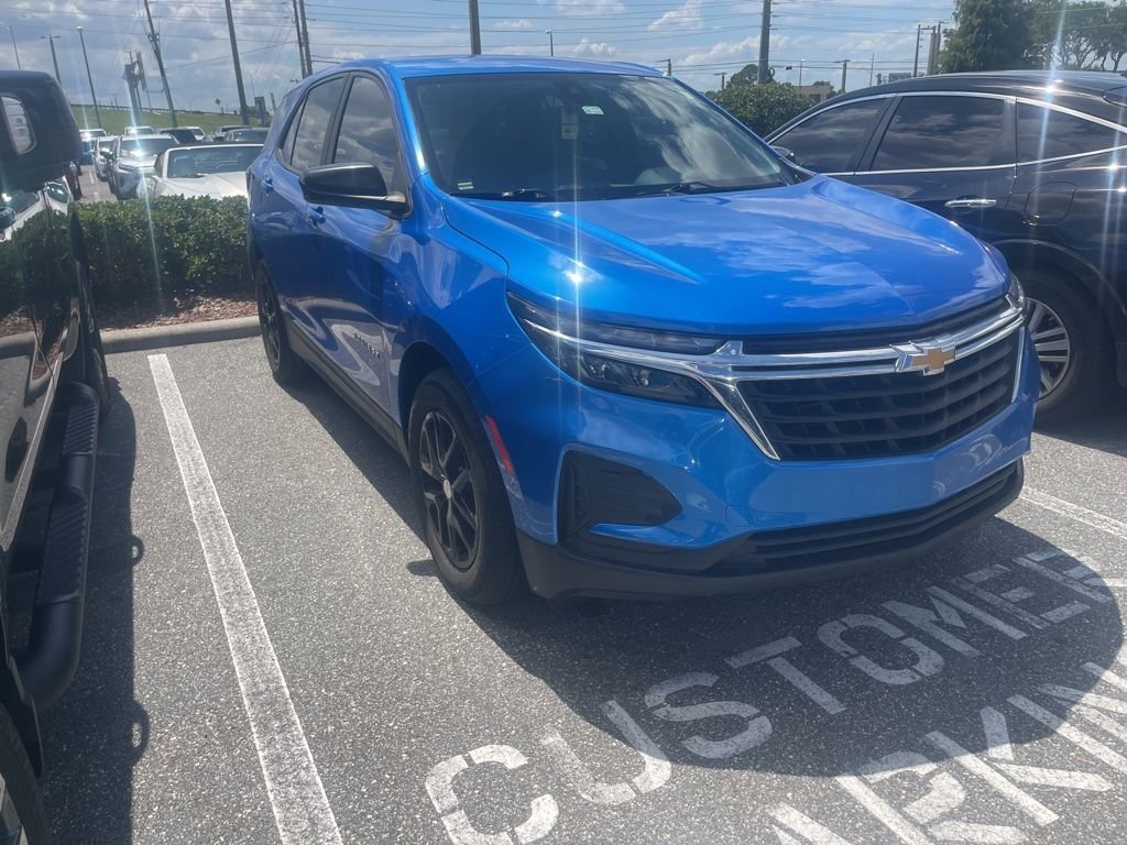 Used 2024 Riptide Blue Metallic Chevrolet LS image 2