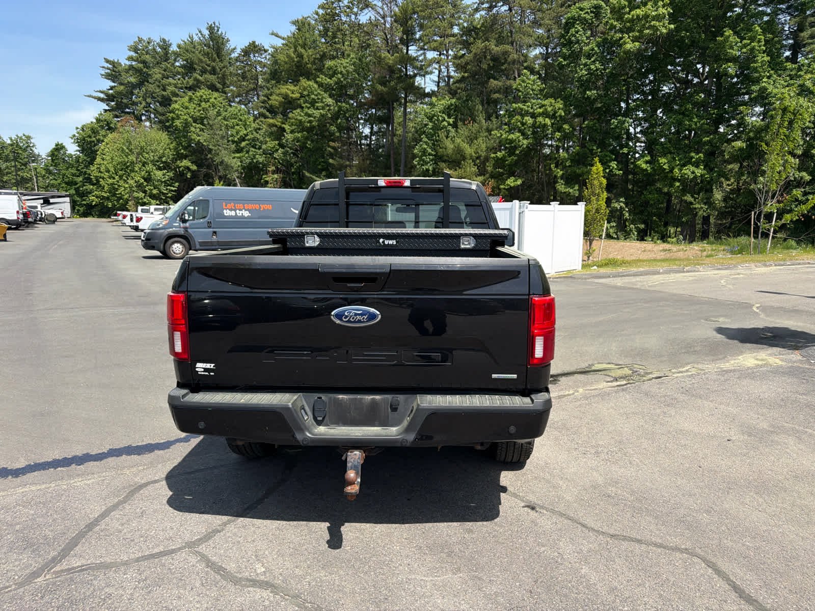 Used 2020 Agate Black Metallic Ford LARIAT image 6