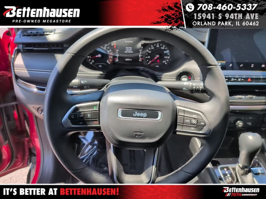 Certified Used 2023 Red Jeep Latitude image 18