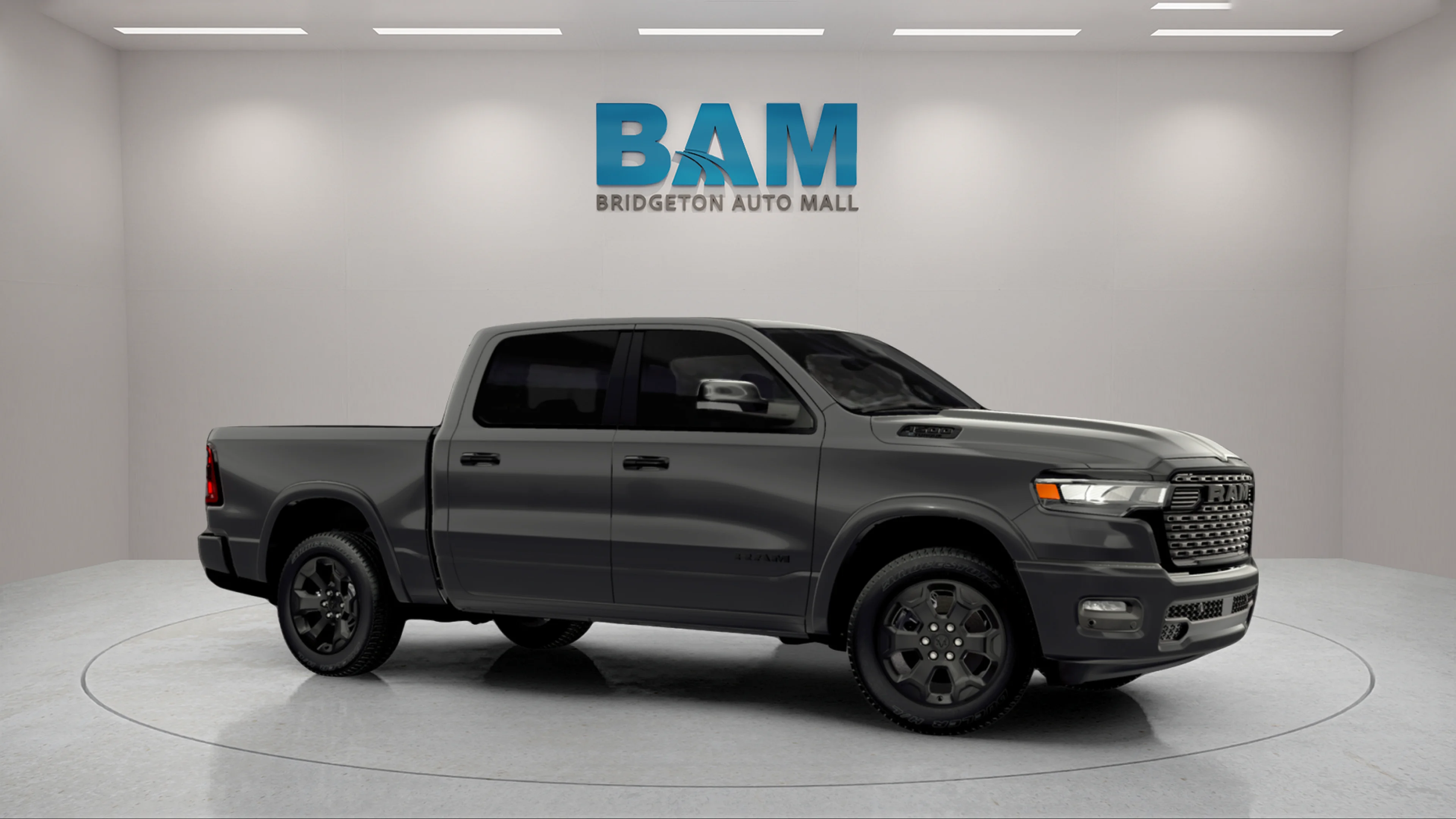 New 2026 Granite Crystal Metallic Clear-Coat Exterior Paint RAM Big Horn image 2