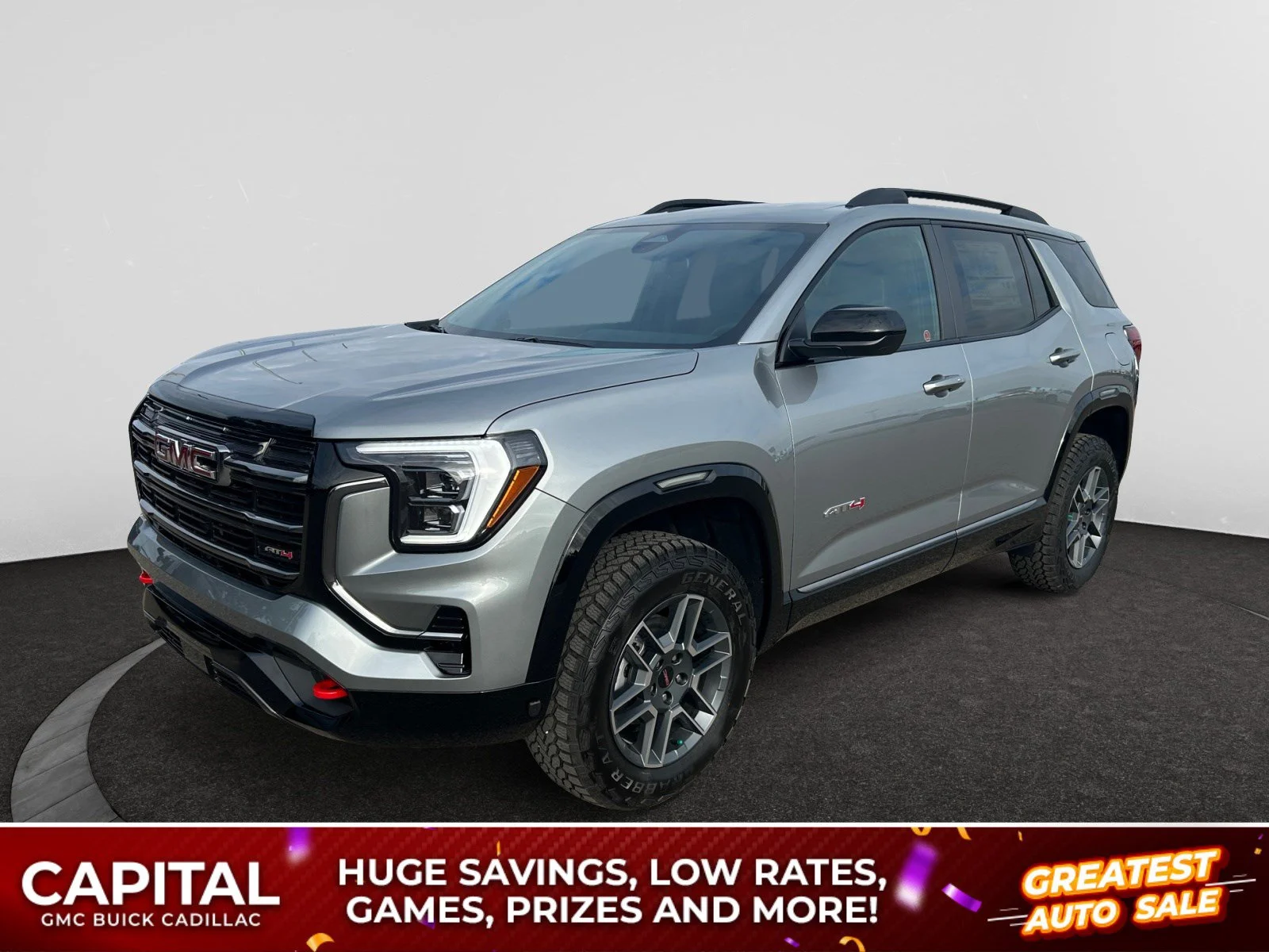 New 2027 Sterling Metallic GMC AWD AT4 image 1