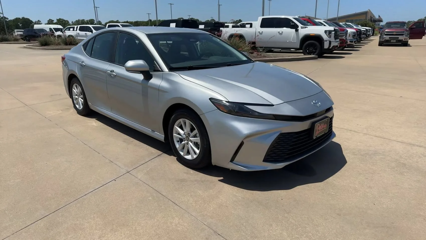 Used 2025 Celestial Silver Metallic Toyota LE image 3