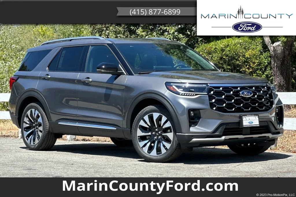 New 2026 Gray Metallic Ford Platinum™ image 1