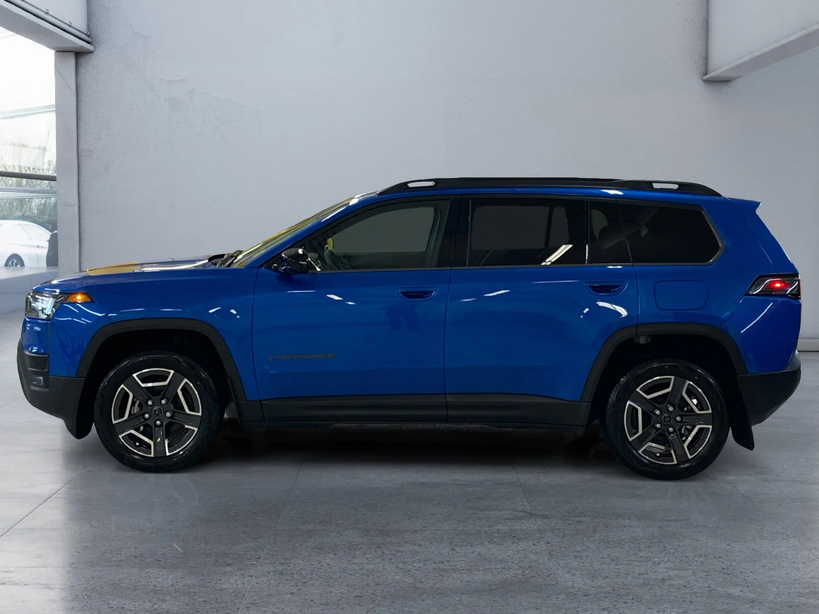 New 2026 Hydro Blue Pearl Jeep Laredo image 2