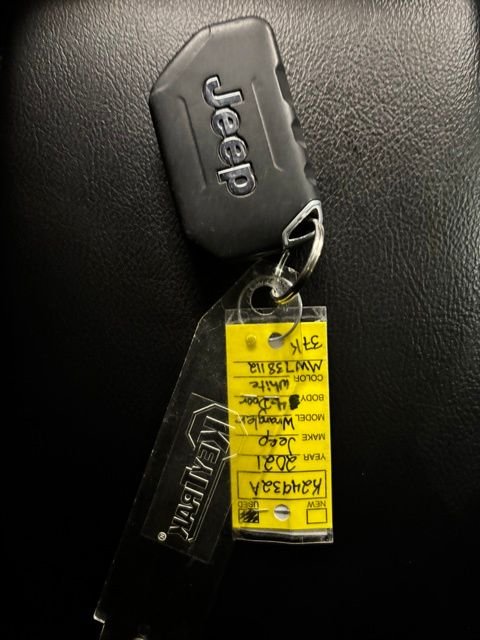 Used 2021 White Jeep Unlimited Sport S image 17