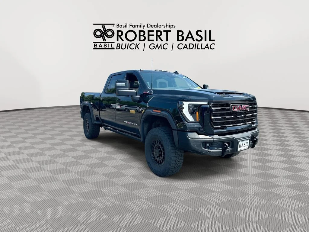 Used 2024 Onyx Black GMC AT4X image 2