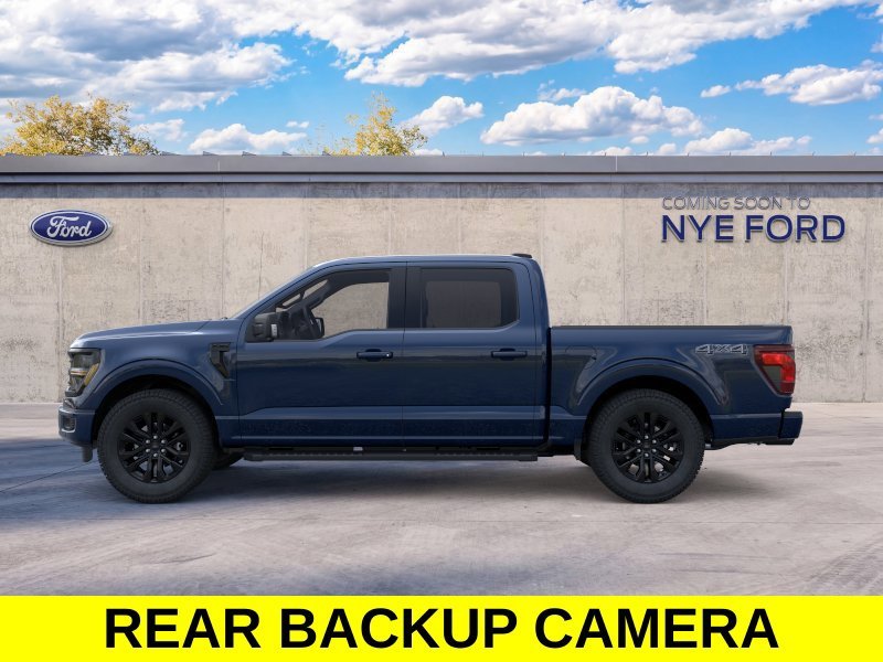 New 2026 Antimatter Blue Metallic Ford XLT image 4