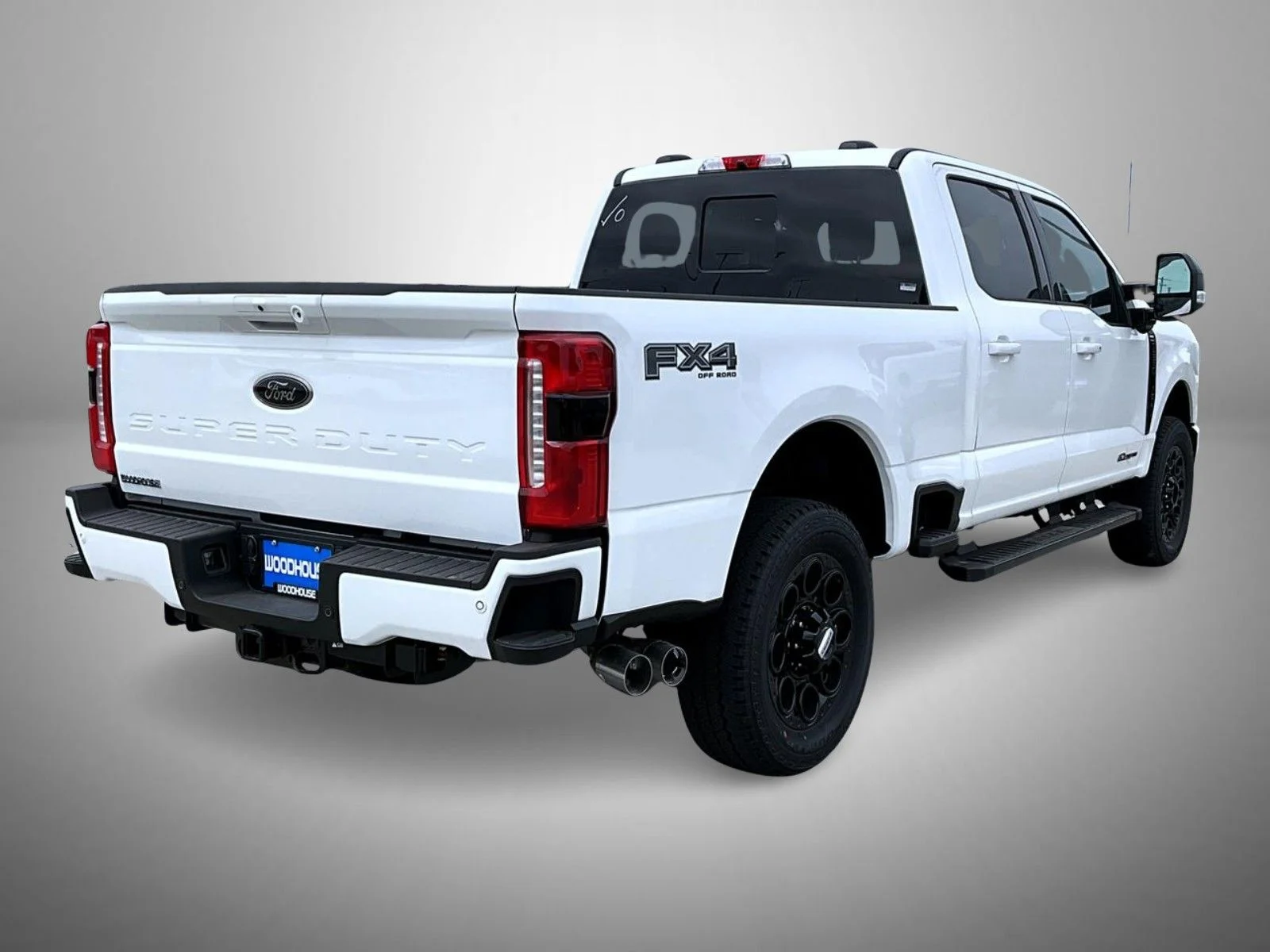 New 2026 Star White Metallic Tri-Coat Ford Lariat image 5