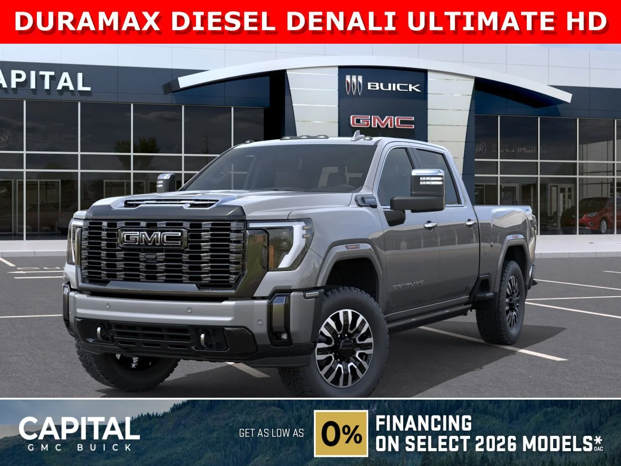 New 2026 STERLING METALLIC GMC Denali Ultimate image 1