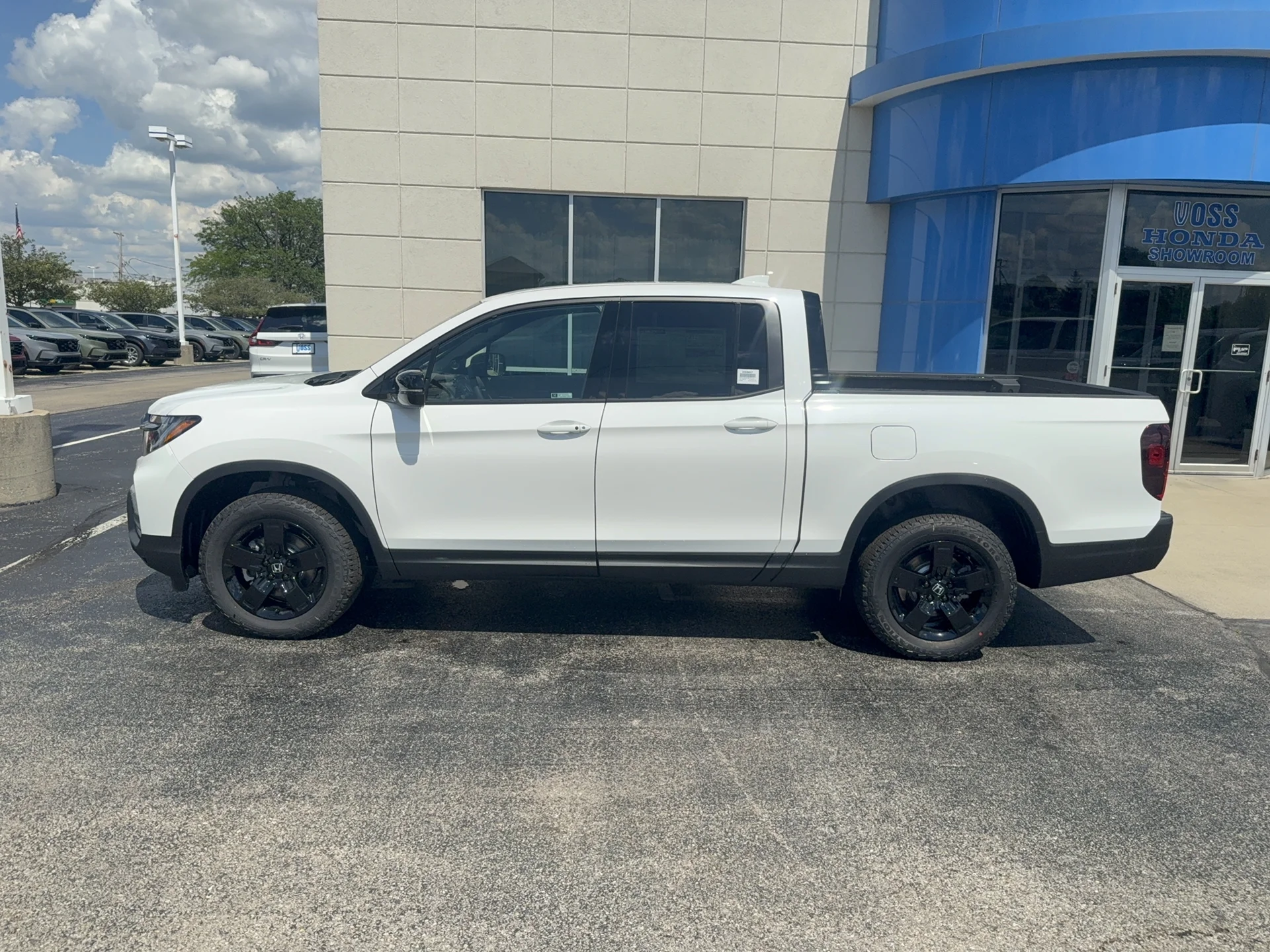 New 2026 Platinum White Pearl Honda Black Edition image 8