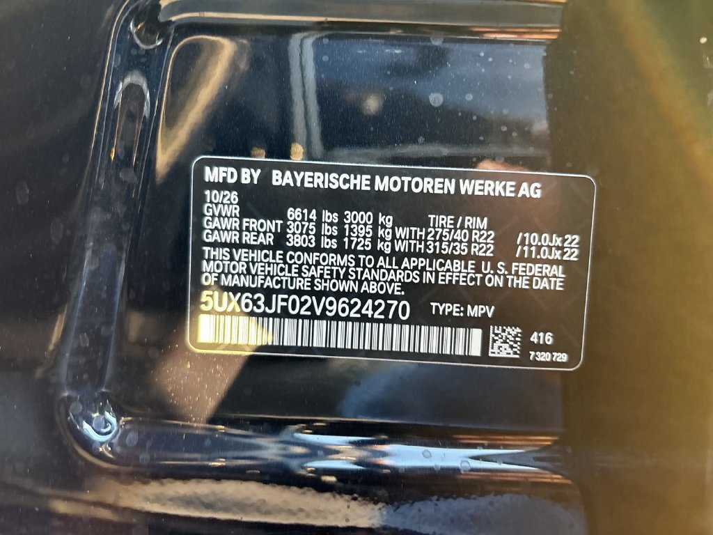 New 2027 Carbon Black Metallic BMW  image 24