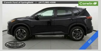 Used 2025 Black Nissan SV image 1