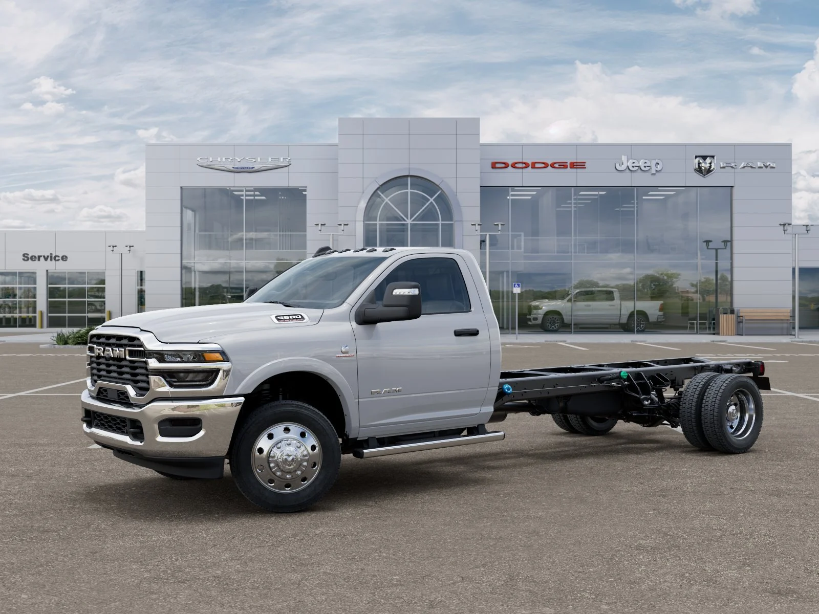 New 2026 Bright White Clear-Coat Exterior Paint RAM Tradesman image 31