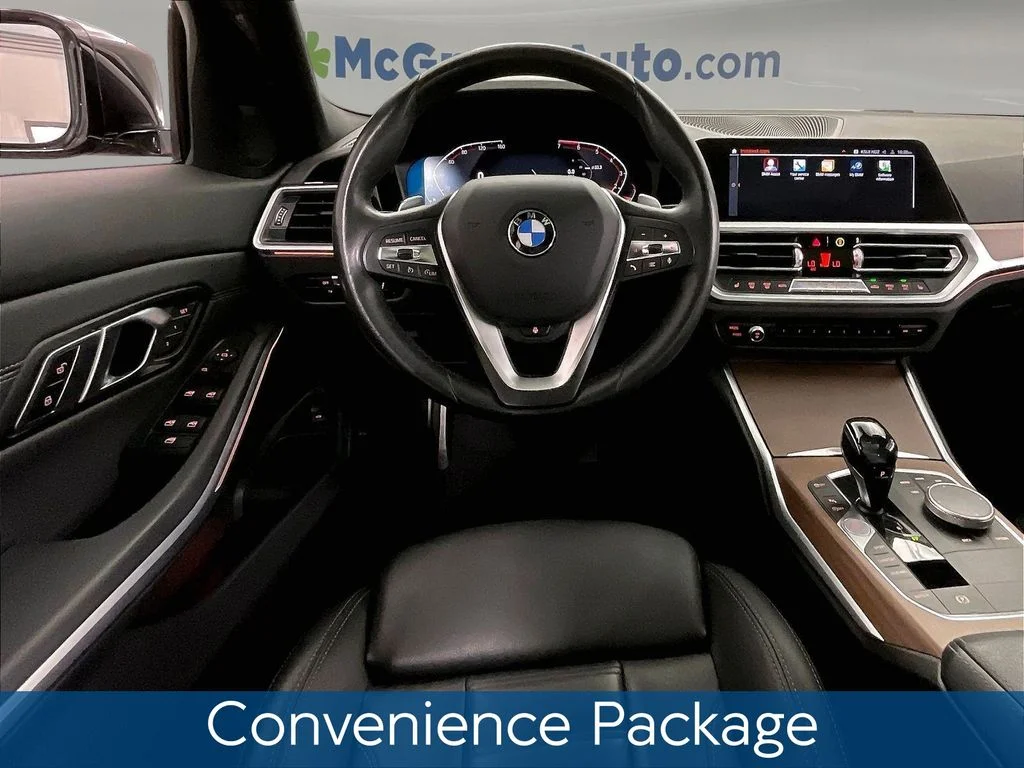 Certified Used 2019 Black BMW 330i xDrive image 8