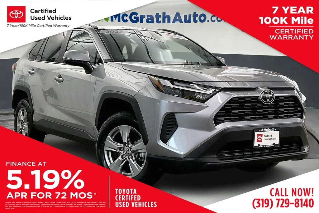 Used 2025 Silver Toyota XLE image 1