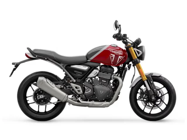 2026 Triumph Speed 400 Lava Red Gloss/Storm Grey 